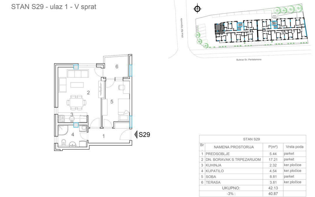 Stan S29 (Ulaz 1)